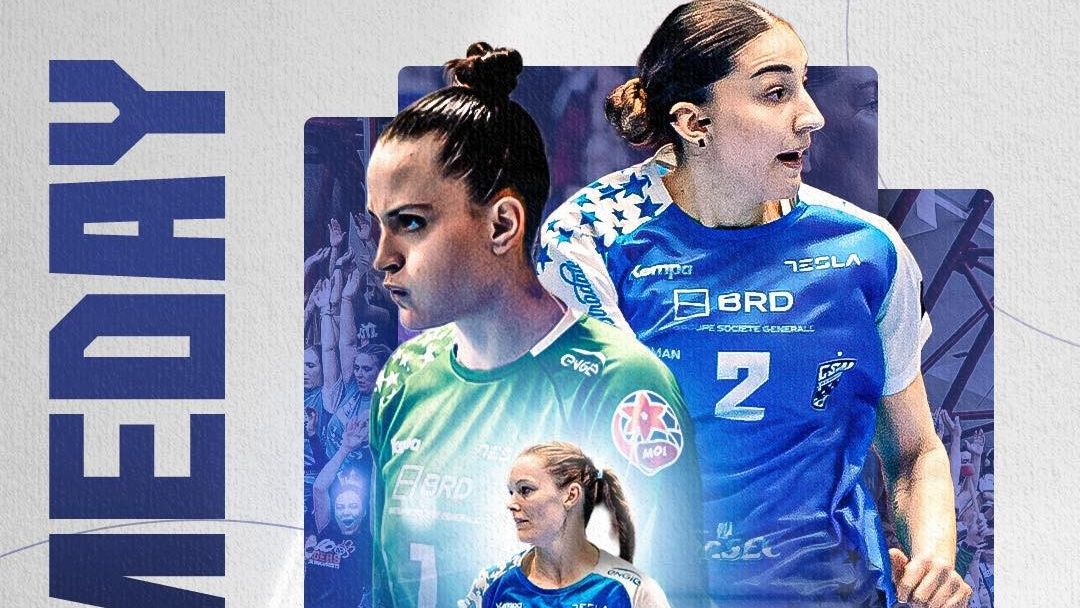 CSM București învinge Rapid cu 33-22, portarii decid soarta meciului. VIDEO