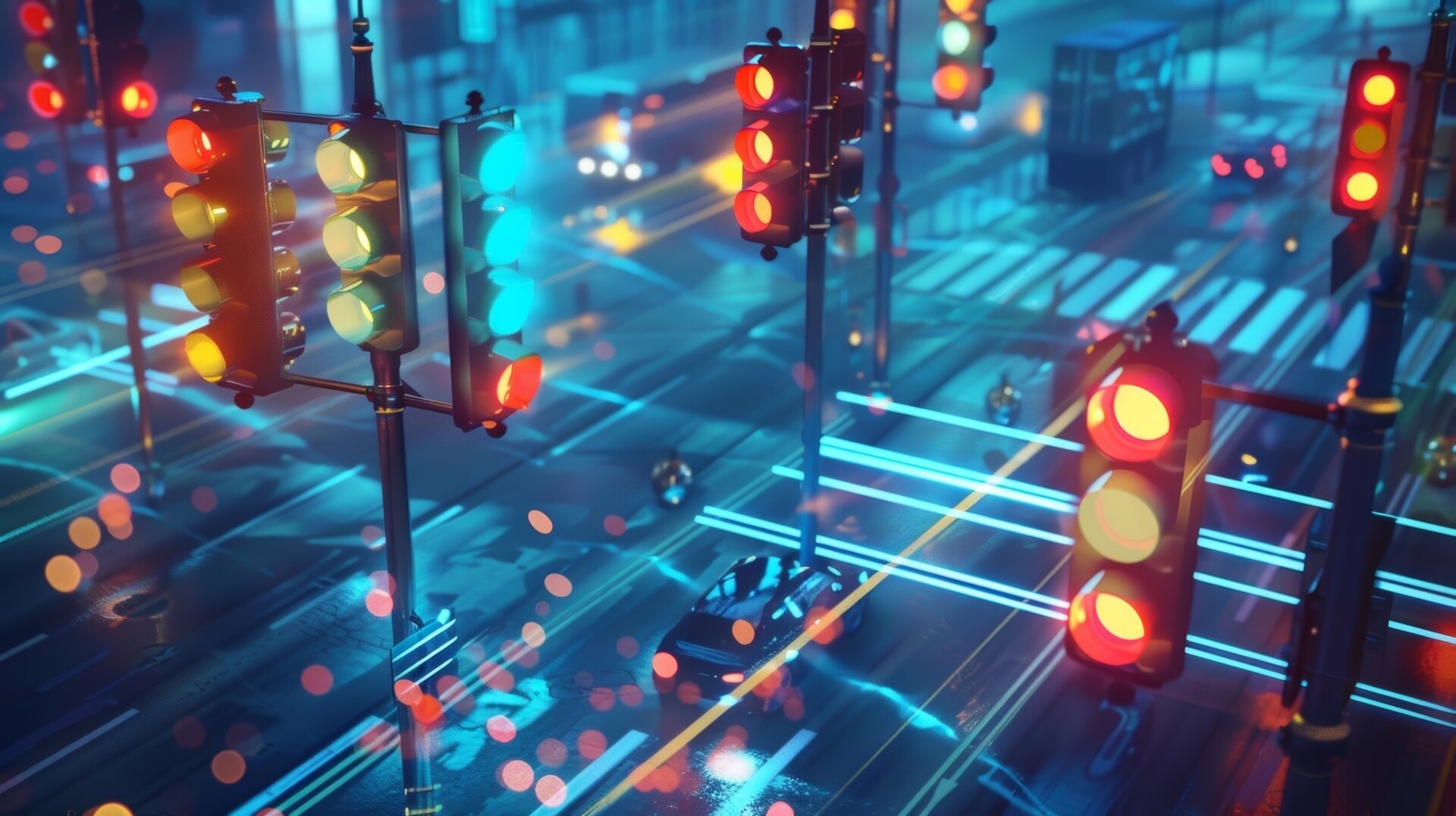 Bucureștiul va moderniza 580 de intersecții cu 52 milioane euro, semaforizare AI