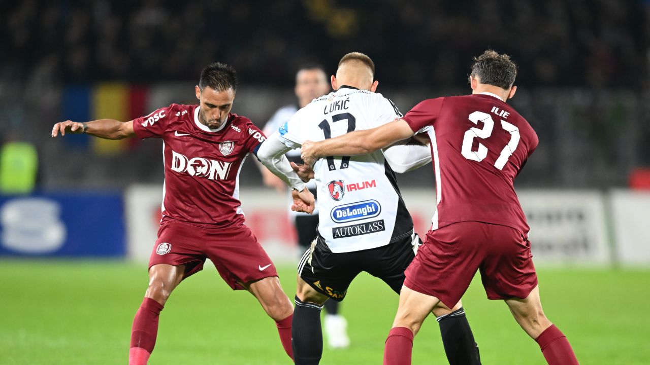 CFR Cluj – „U” Cluj: Camora înscrie după greșeala lui Macalou