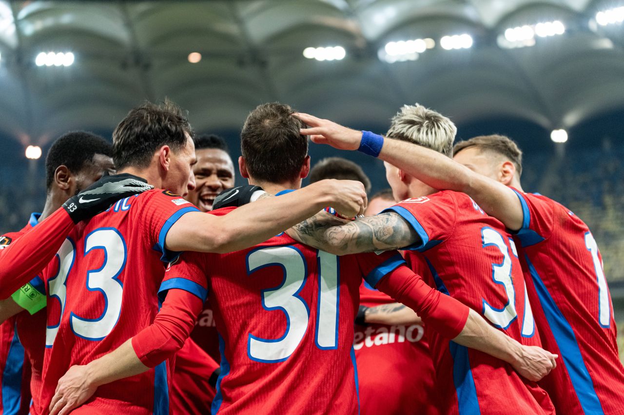 FCSB, în play-out, poate ajunge în grupele europene: traseul către UEFA