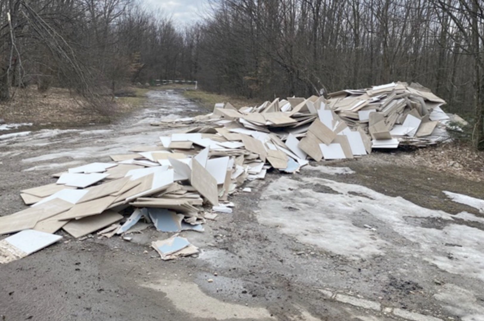 Autoritățile cercetează depozite de gunoaie din construcții în Parcul Național Cheile Nerei