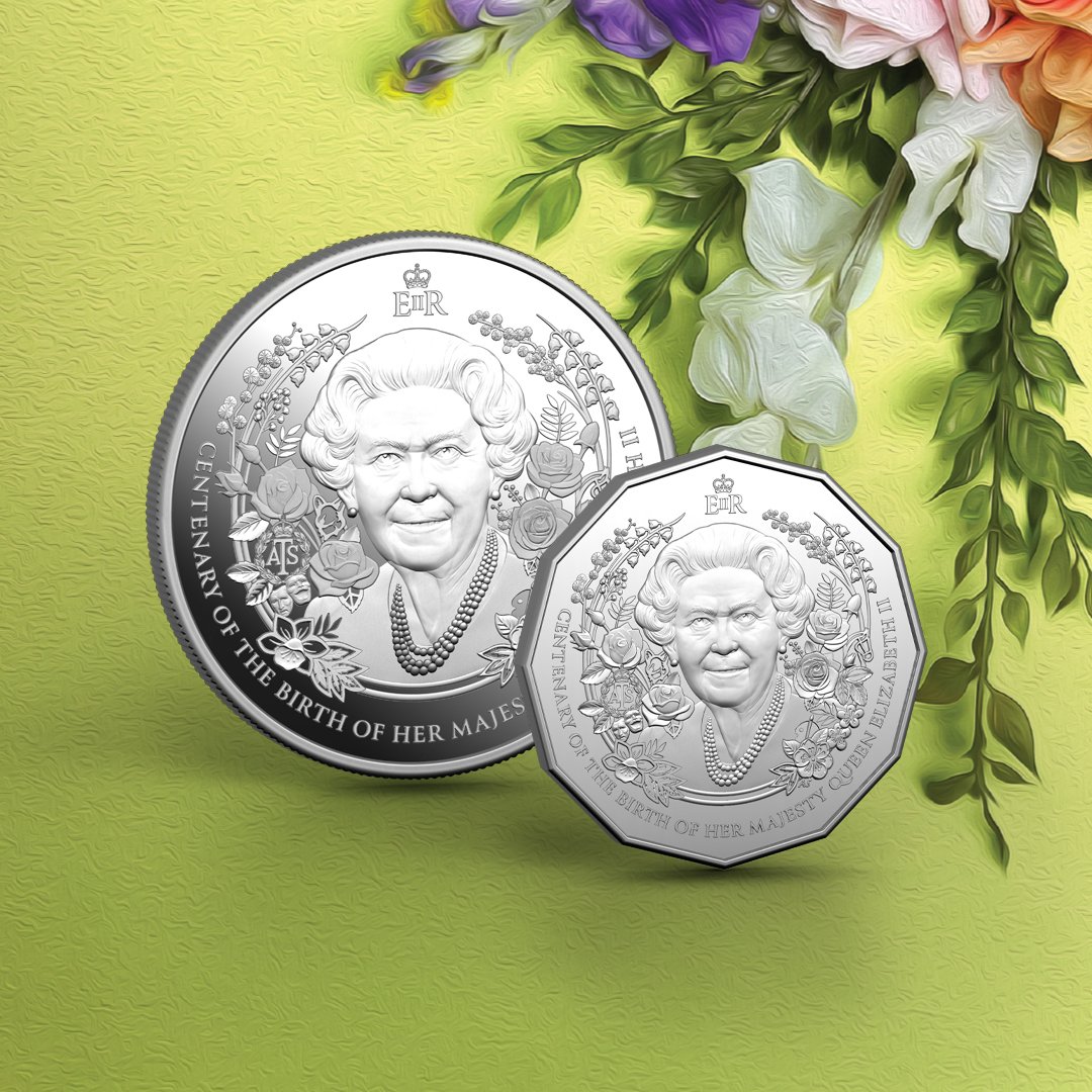 Regina Elisabeta a II-a, pe monede comemorative australien, comparată cu Shrek