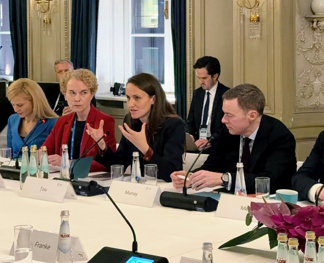 Oana Țoiu, la Munchen: Finanțarea UE, esențială pentru apărarea NATO