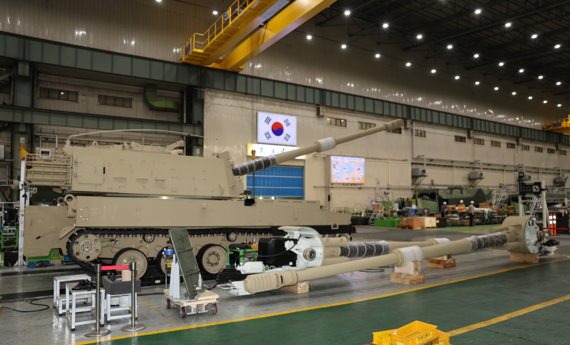 Hanwha Aerospace începe construcția fabricii de obuziere K9 în Dâmbovița pentru Armata României