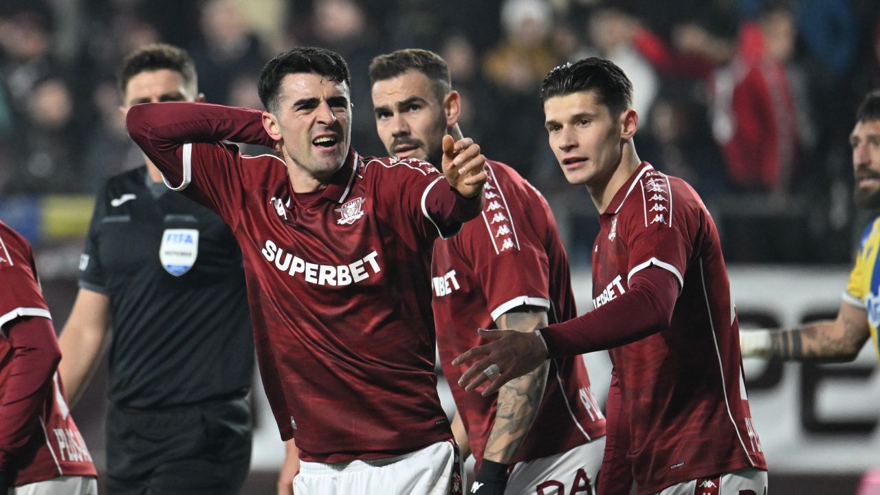 Farul și Rapid încheie prima repriză 0-0; giuleștenii vizează locul 1