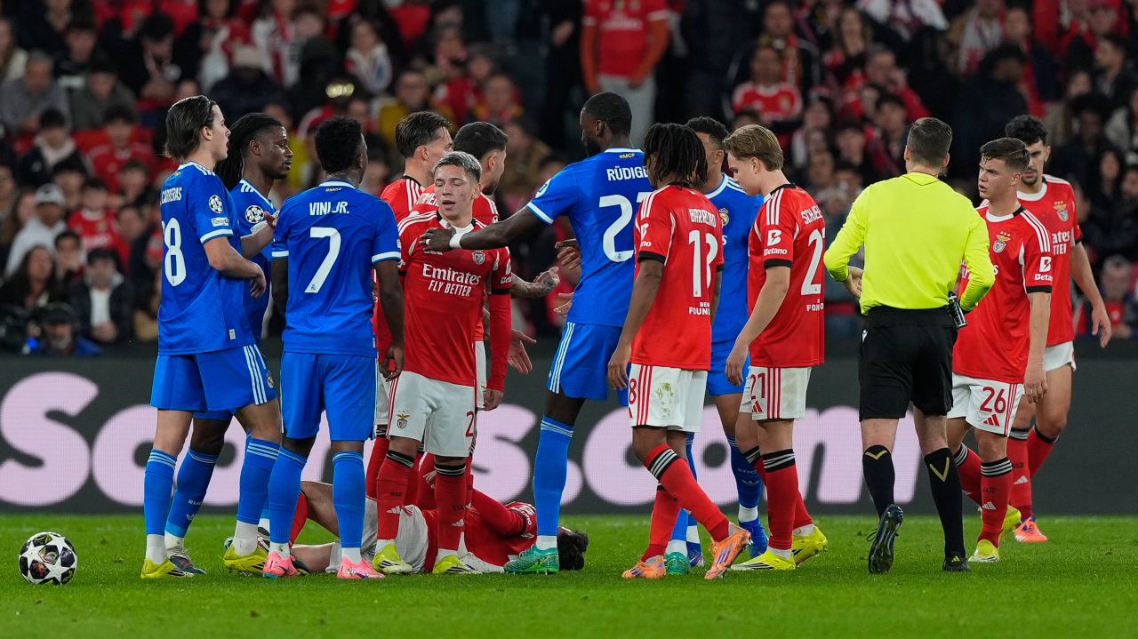 UEFA anunță decizia privind incidentul rasist între Prestianni și Vinicius