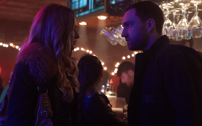 Grace Van Patten and Jackson White in 'Tell Me Lies' season three.