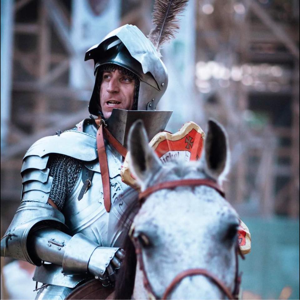 Medieșeanul Mihai Cotei, emoții și teamă în turnirurile cu lancea