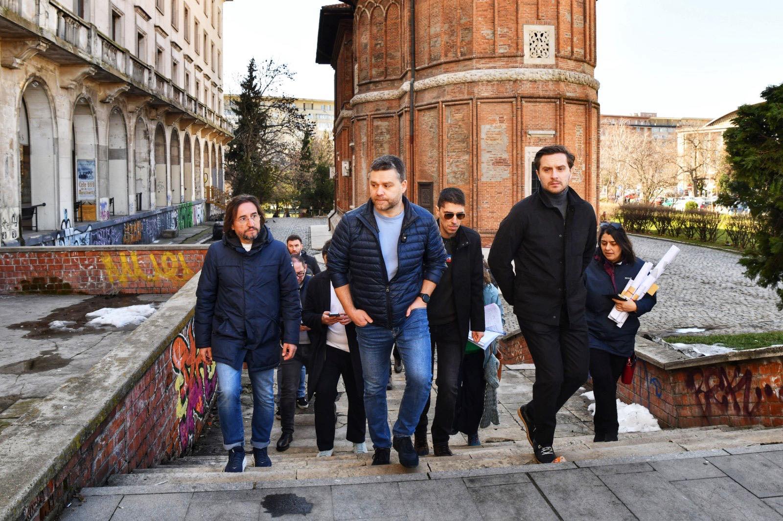 Primarul ge… A inspectat străzile din centrul capitalei