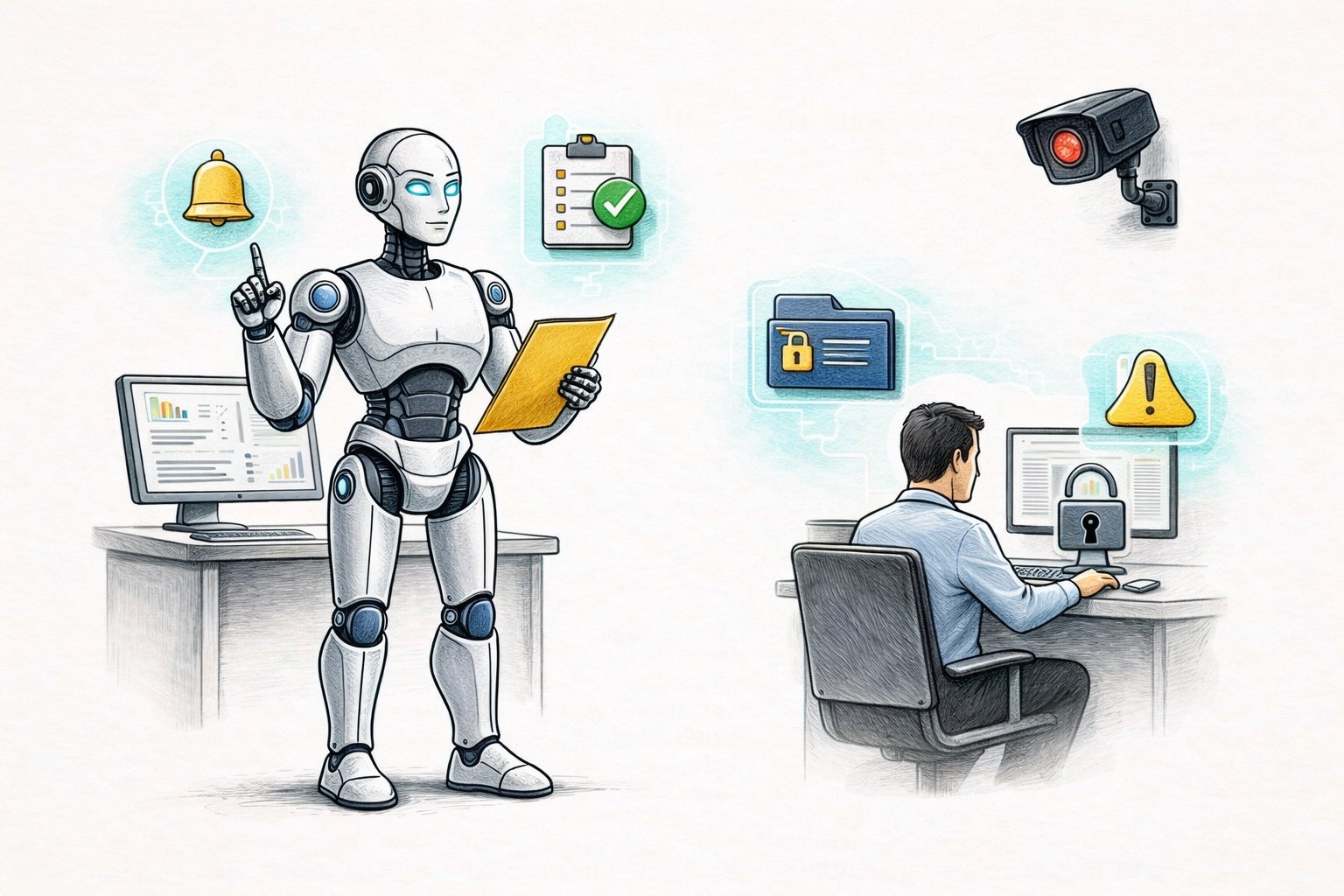 Ai la birou: Asistent sau supraveghetor? Etica inteligenței artificiale la muncă