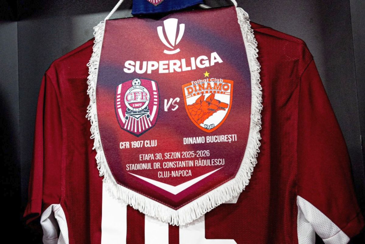 LIVE CFR Cluj - Dinamo, final de sezon regulat în Superligă