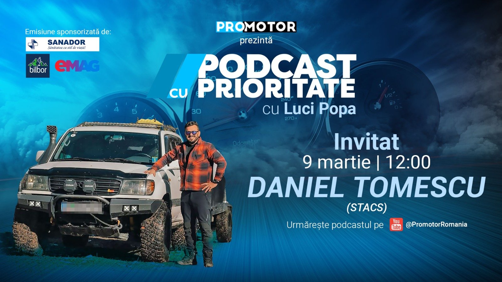 Daniel Tomescu (stacs) la podcast cu prioritate: Nissan Silvia, drift, off road și 2026