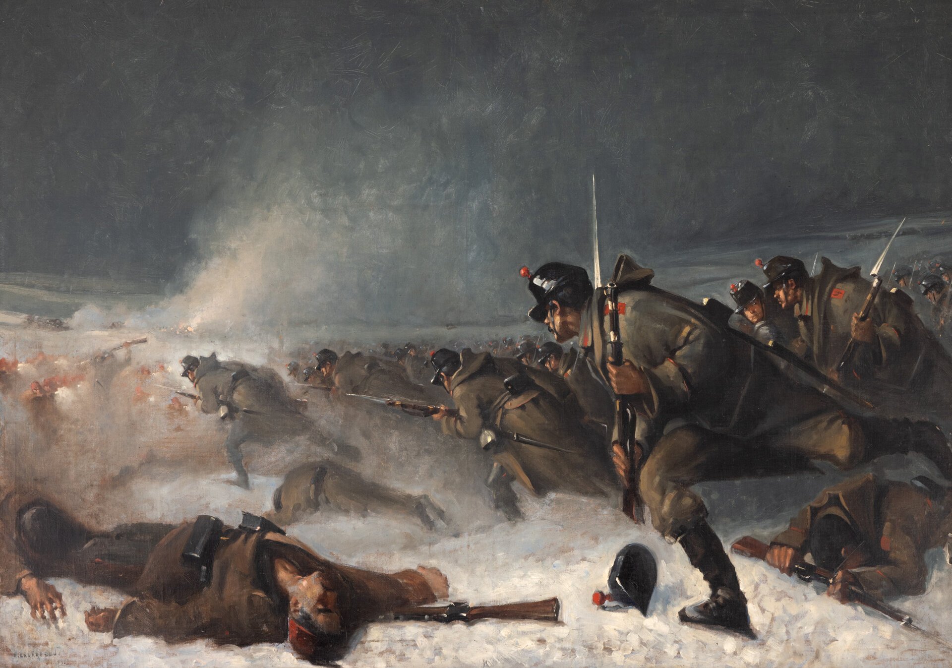 O replică din „Atacul de la Smârdan” de Grigorescu, scoasă la licitație de Artmark