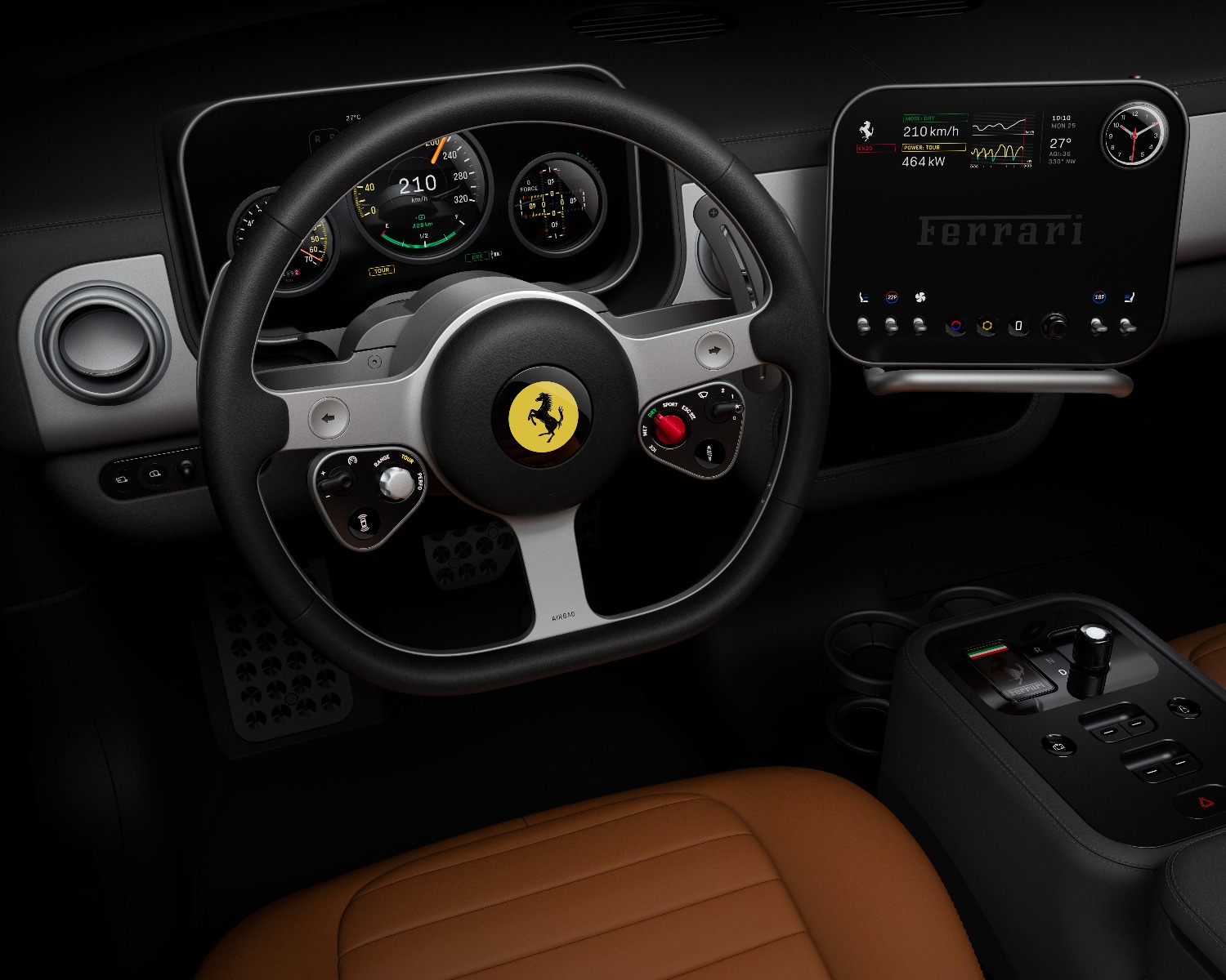 Ceo ferrari: Comenzile tactile, cu 50% mai ieftine decât butoanele