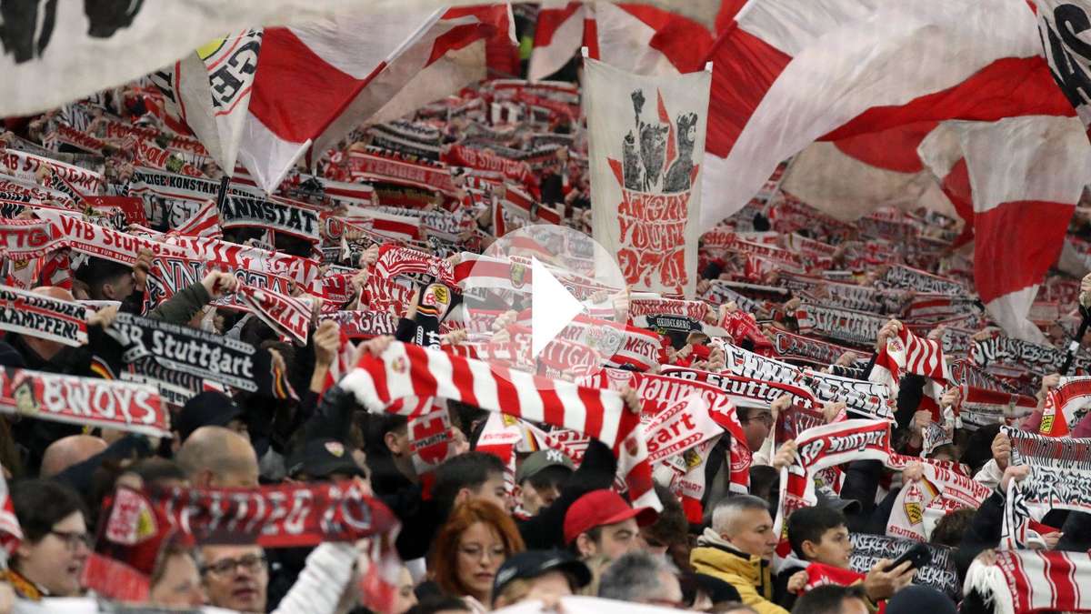 Stuttgart-Fans machen im Video mächtig Stimmung in Portos Innenstadt