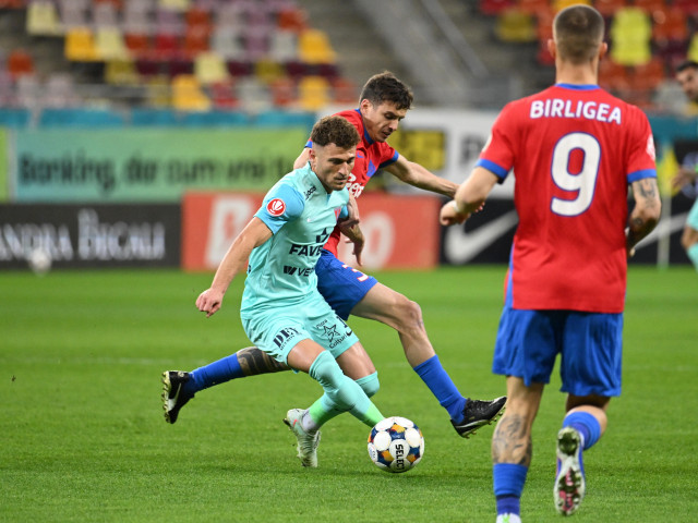 FCSB – Uta 0-0, digi sport 1. Coman, aproape de gol pentru arădeni