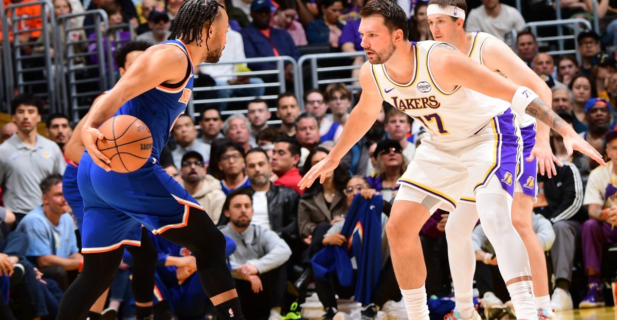 The Lakers finally beat a good team in the Knicks on Sunday
