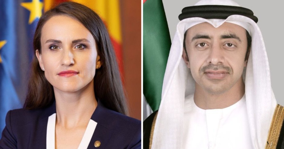 Oana Țoiu discută cu omologul din Emirate despre românii afectați de război