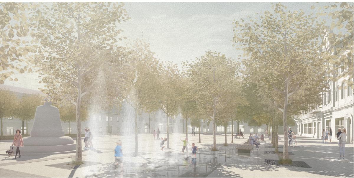 Lucrările de regenerare urbană au început în Piața Traian, Timișoara