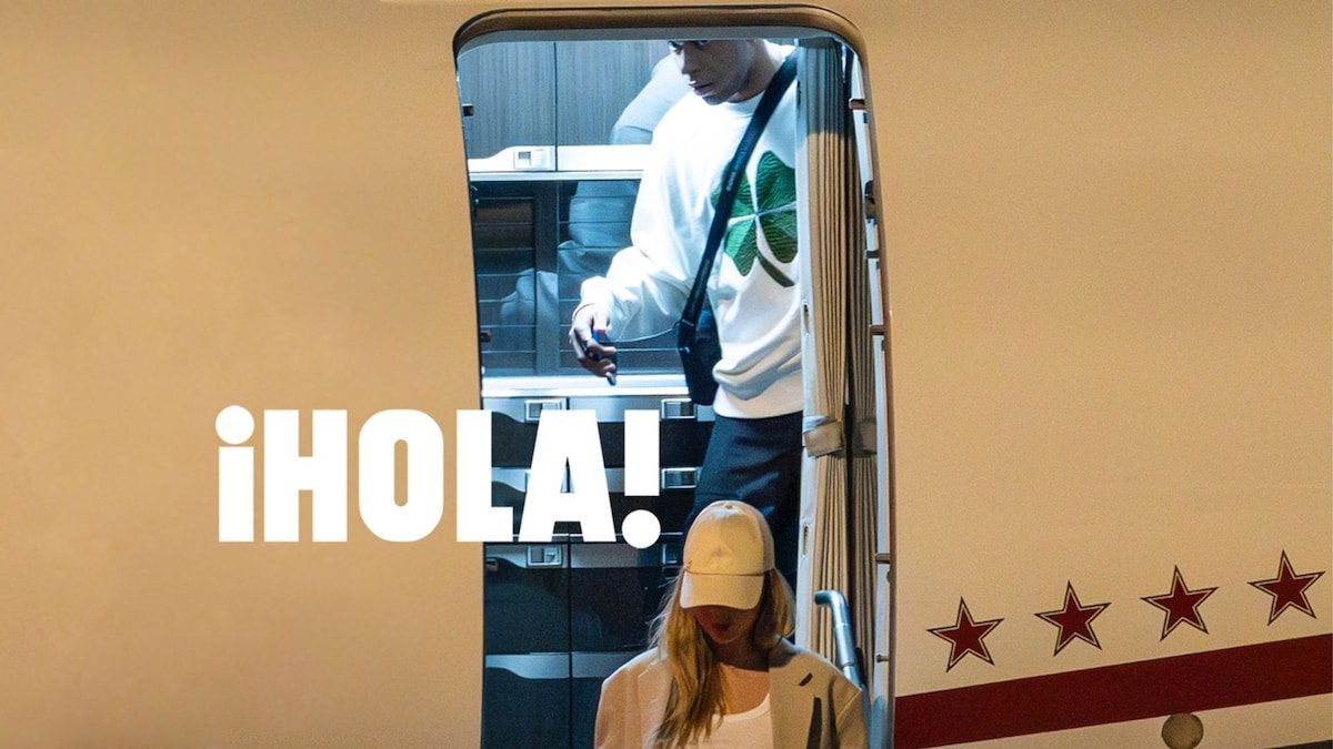 llegando en jet privado tras su escapada secreta (primera parte)