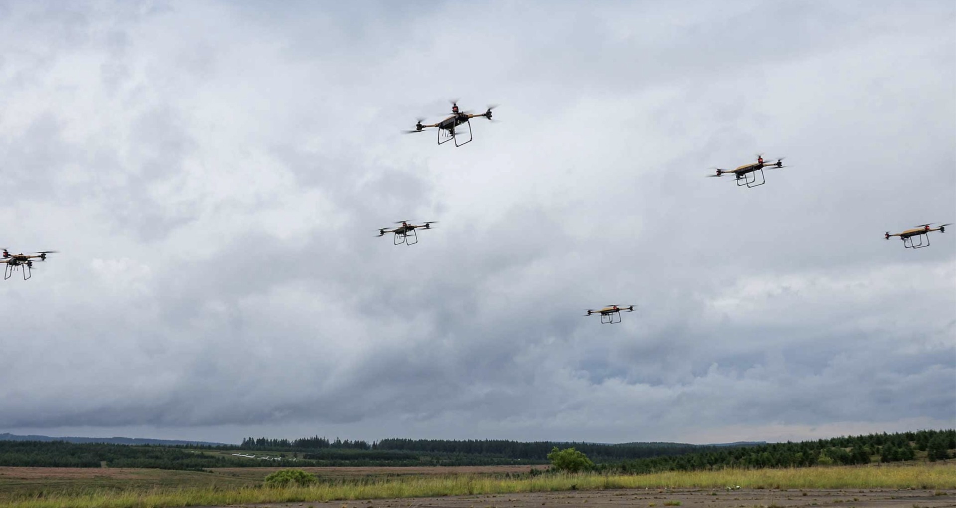 Drone neautorizate, detectate lângă o bază cu bombardiere nucleare din louisiana