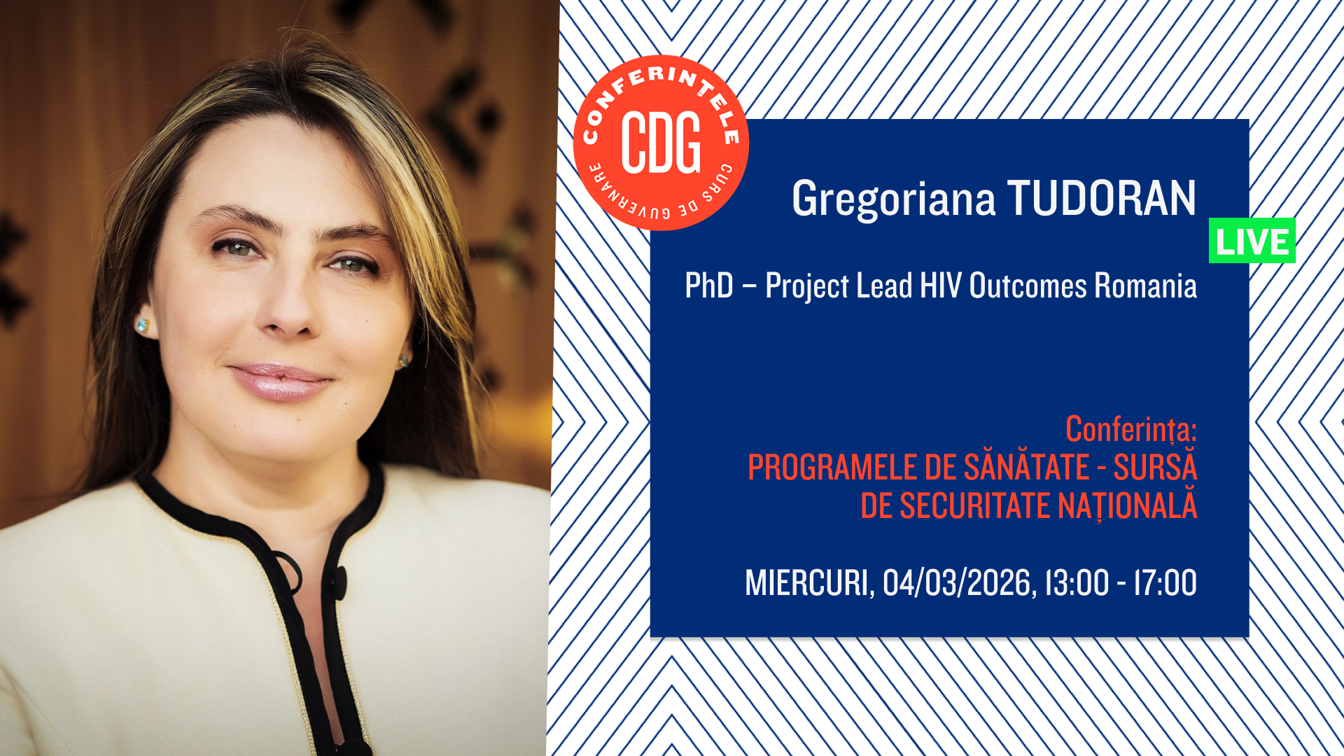 Gregoriana tudoran: Războiul din ucraina crește riscul hiv transfrontalier din românia
