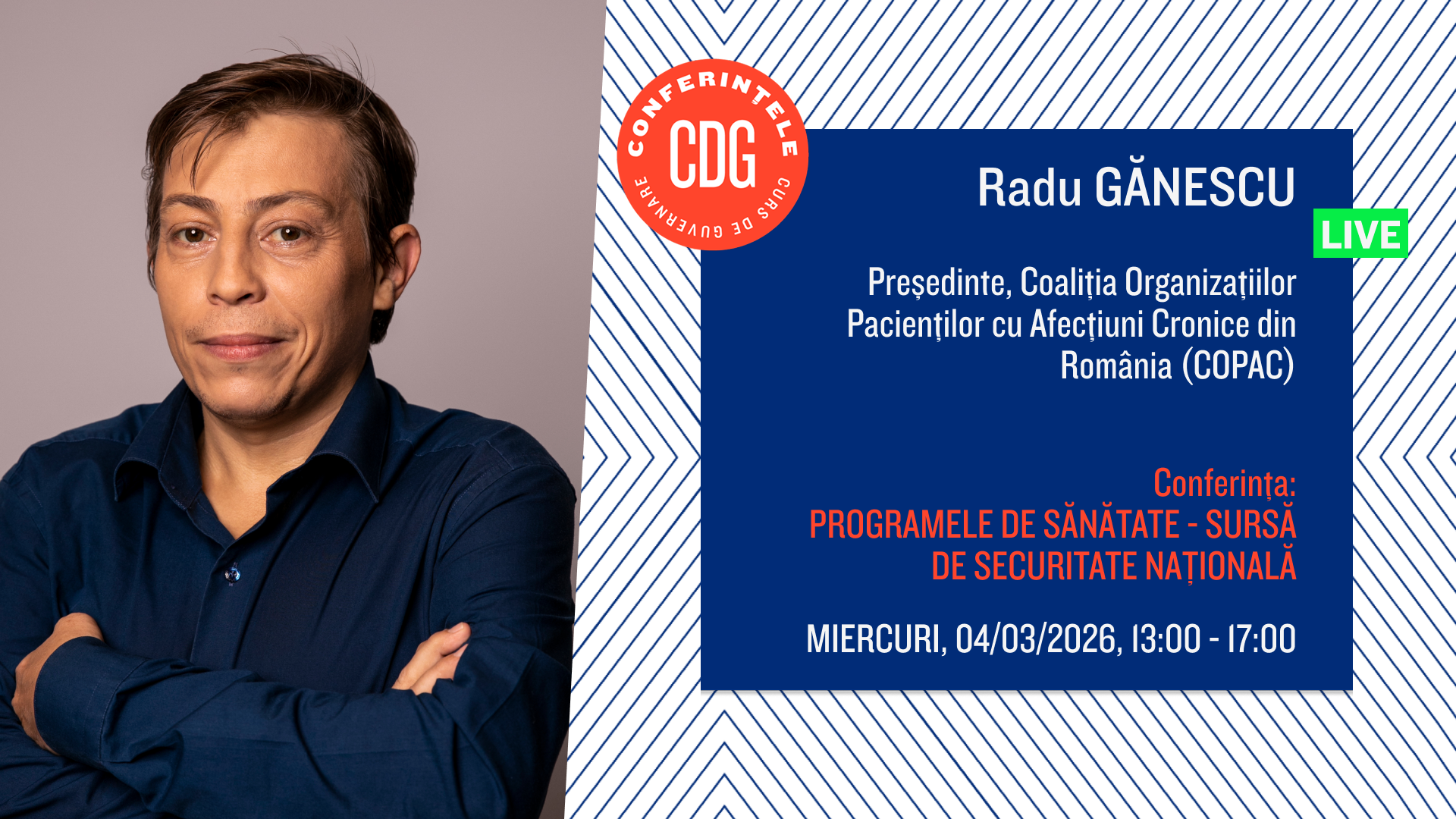 Radu Gănescu (COPAC): Programele de sănătate din România, depășite și ineficiente
