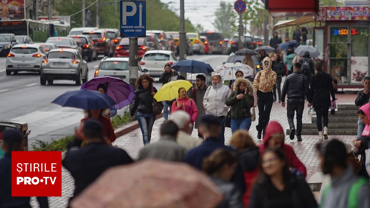 Vremea azi, 19 martie. Temperaturile scad în toată țara. În ce zone vor fi ploi și ninsori trecătoare