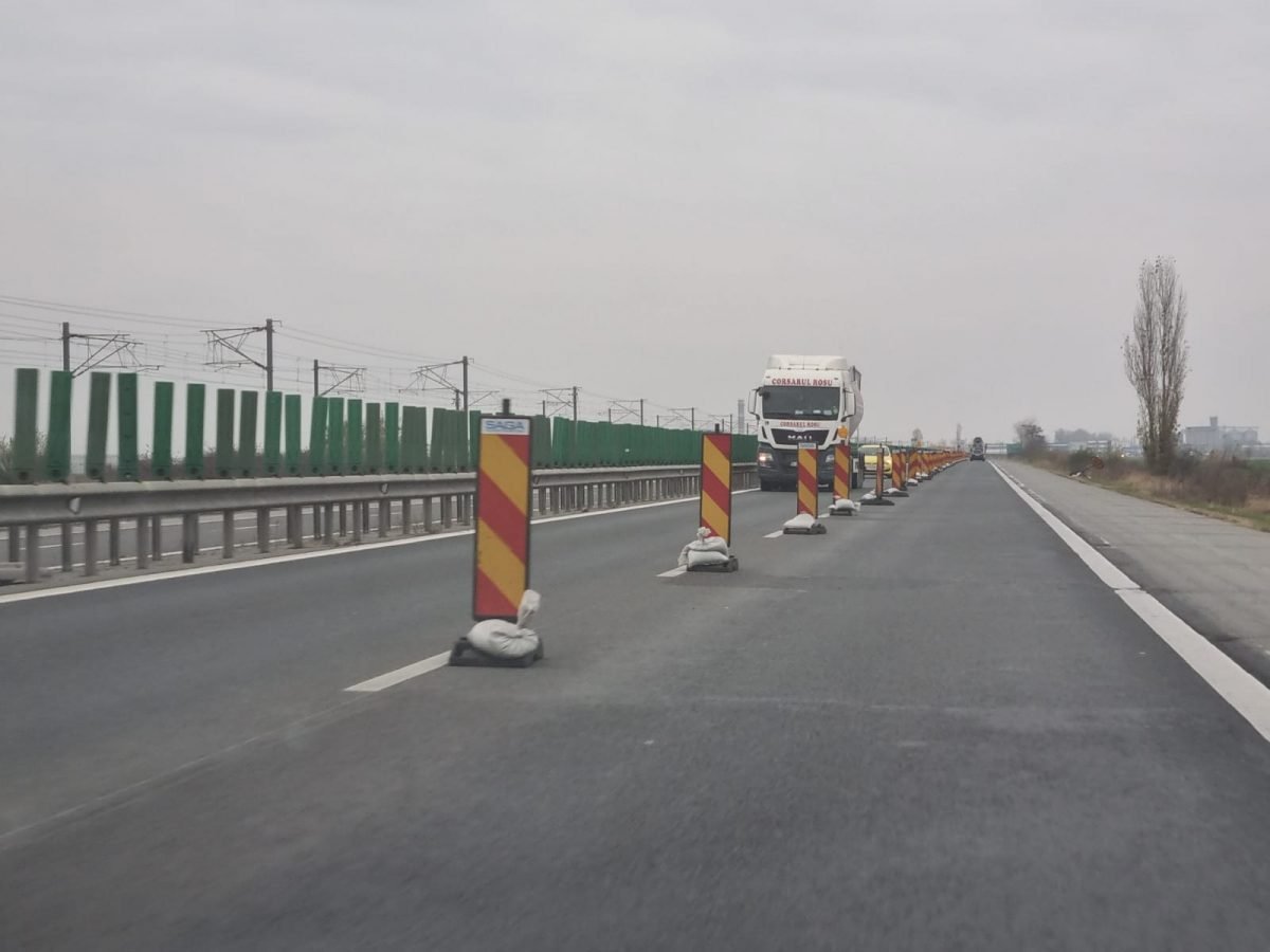 Circulație restricționată pe autostrada A2 București