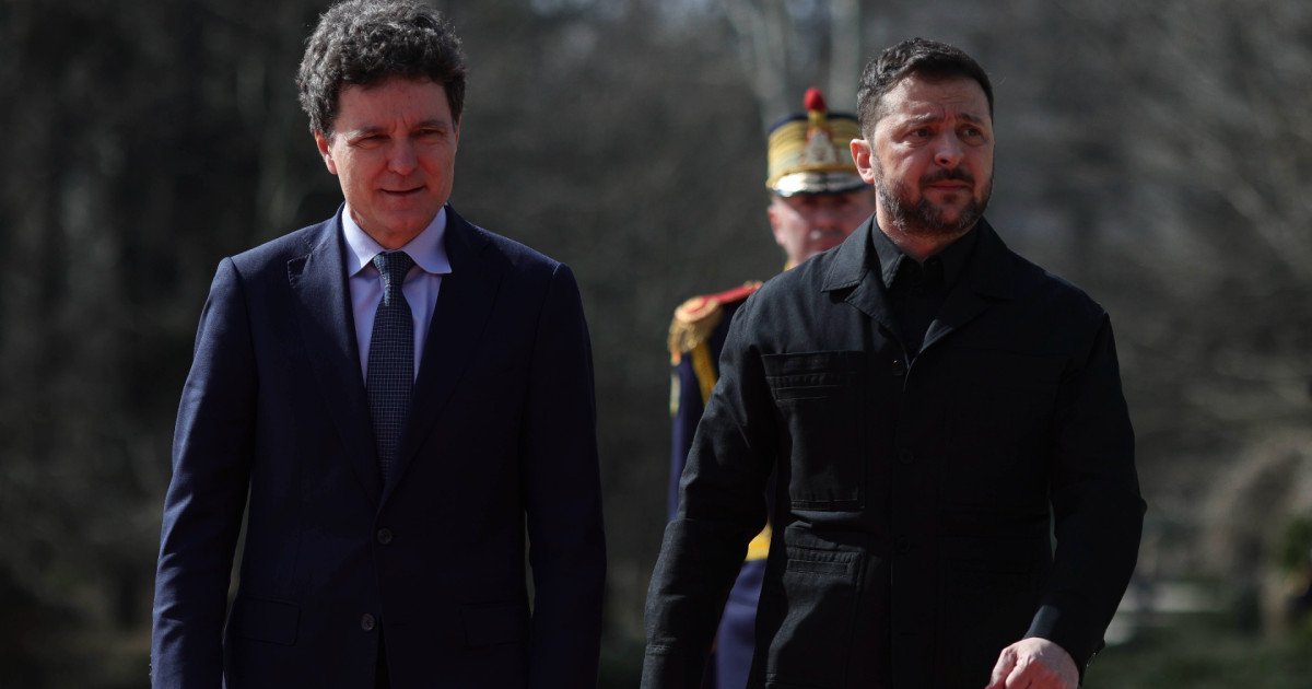 Nicușor Dan și Zelenski, conferință de presă la Cotroceni