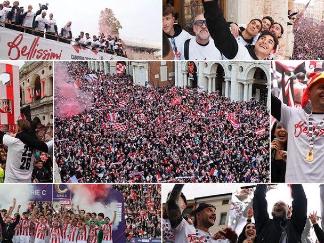 Italia: 30.000 de oameni în stradă. Echipa promovează după 26 de ani