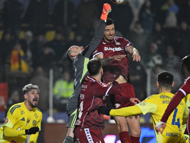 Unirea Slobozia – Rapid 1-2: Paraschiv și Dobre, decisivi pentru giuleșteni