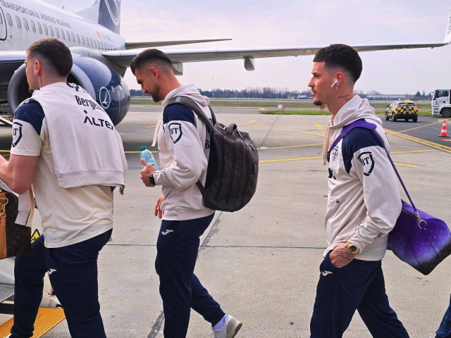 România a plecat la istanbul pentru barajul cu turcia, cu ianis hagi și dennis man în prim-plan