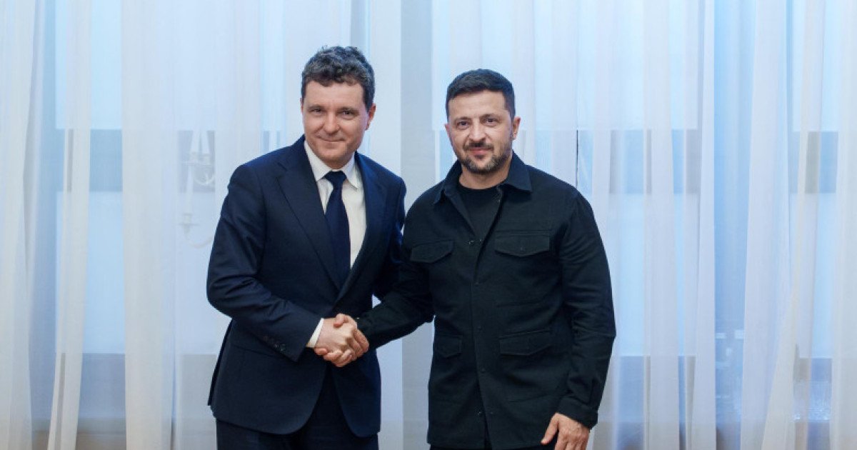 Nicușor Dan se întâlnește joi cu Zelenski la Cotroceni