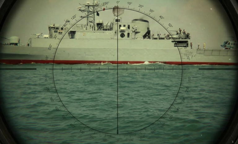 Video: Submarin american atacă fregata Iraniană lângă SRI Lanka