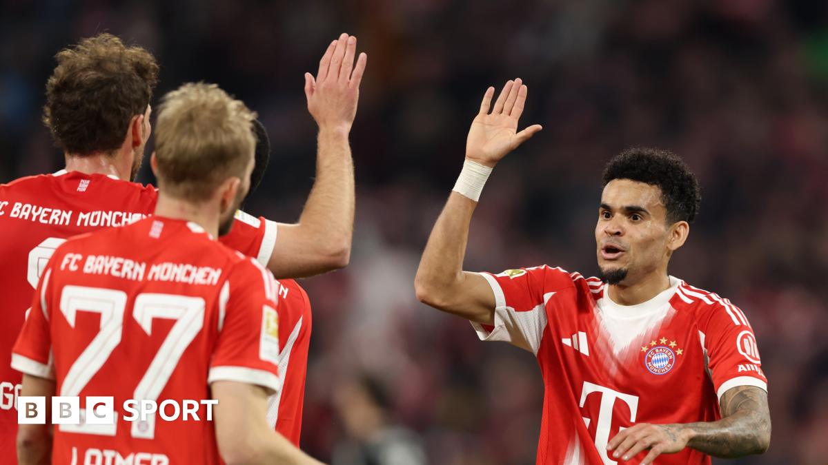 Bayern Munich 4-1 Borussia Monchengladbach: Harry Kane out but leaders go 14 points clear