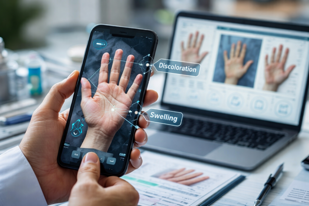 O fotografie a mâinii ar putea depista boli grave, susțin cercetătorii