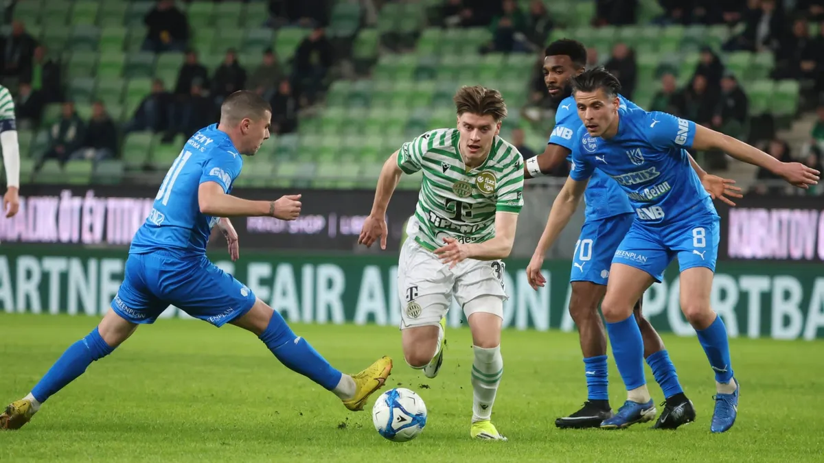 az FTC a 94. percben megszerezte a győztes gólt a Kazincbarcika ellen