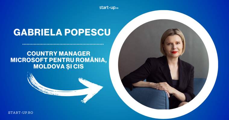 Gabriela Popescu, noul director Microsoft România, Moldova și CIS