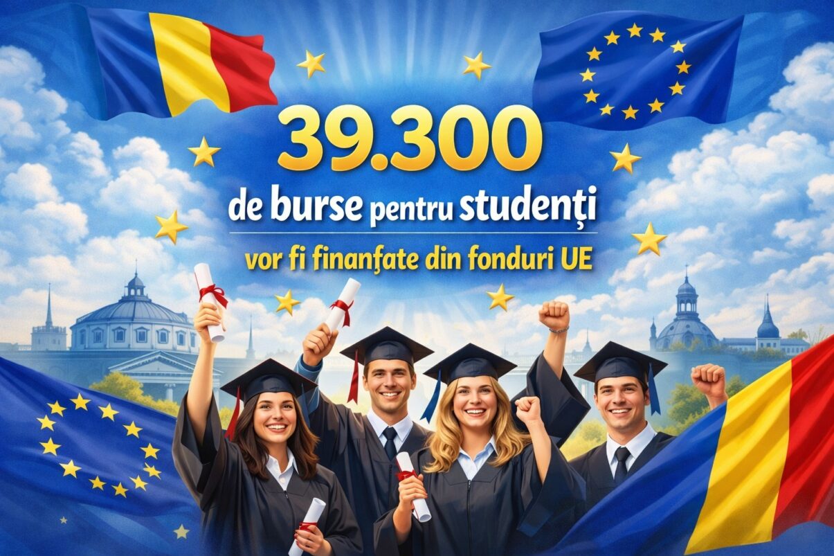 Burse europene: Aproape 40.000 de studenți vulnerabili din România beneficiază