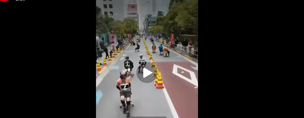 Noua modă japoneză: Curse stradale pe scaune, un sport inedit