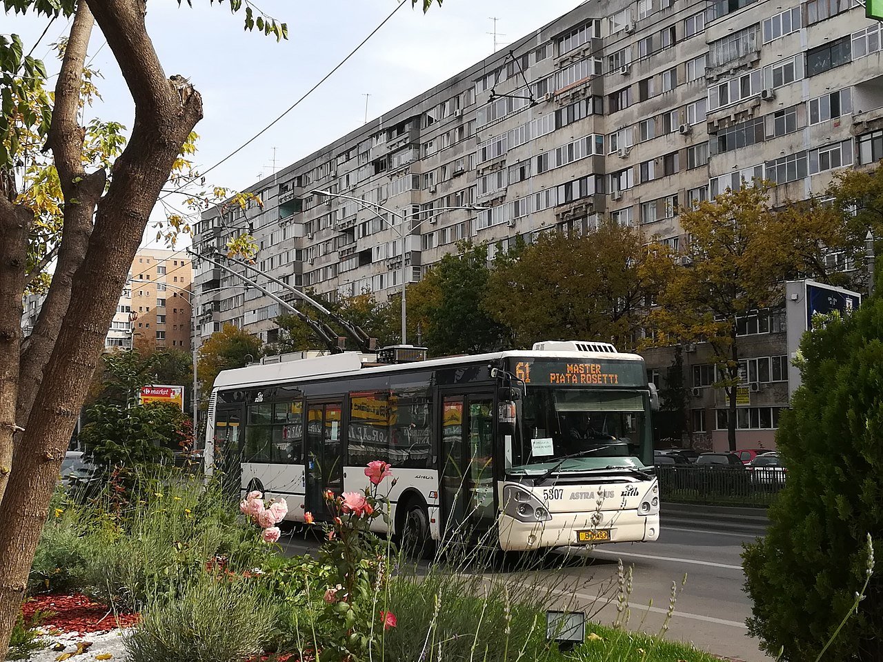 Troleibuz Astra Irisbus Citelis STB Bucuresti