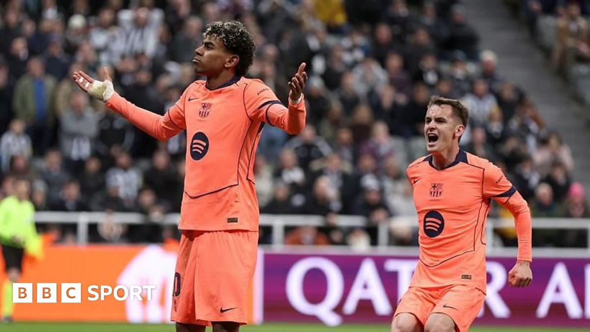 Newcastle 1-1 Barcelona: Lamine Yamal rescues draw with 96th-minute penalty