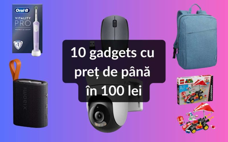 Gadget-uri sub 100 lei: Vezi ce poți cumpăra ieftin și util