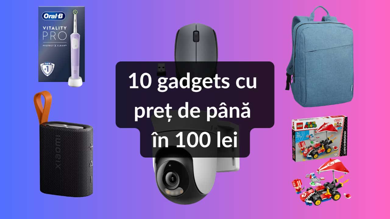 Gadget-uri sub 100 lei: Vezi ce poți cumpăra ieftin și util