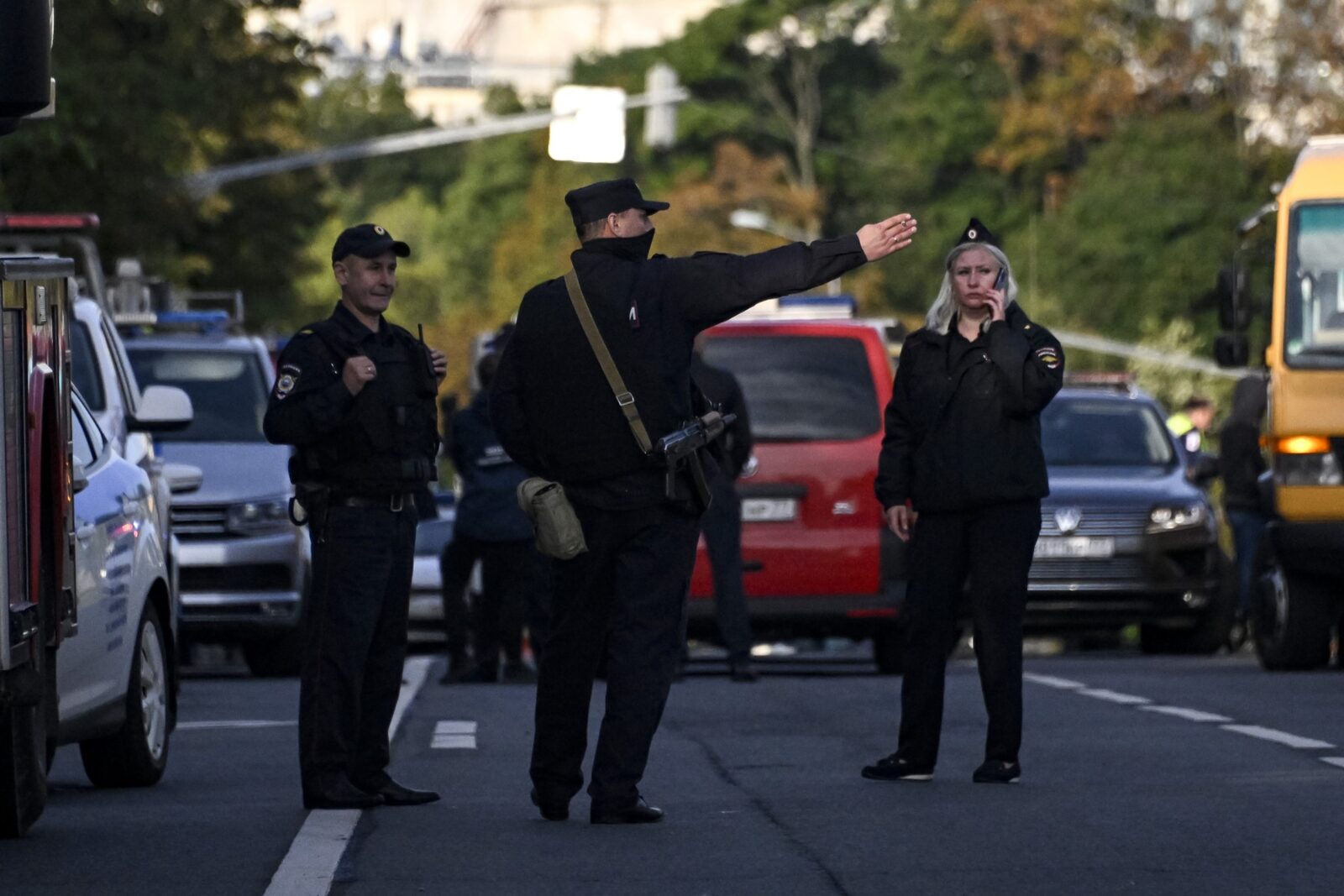 Doi polițiști, anchetați după atacul armat din Kiev: Au fost suspendați