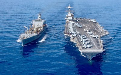 USS Gerald Ford, gigantul naval american, revine în Orientul Mijlociu