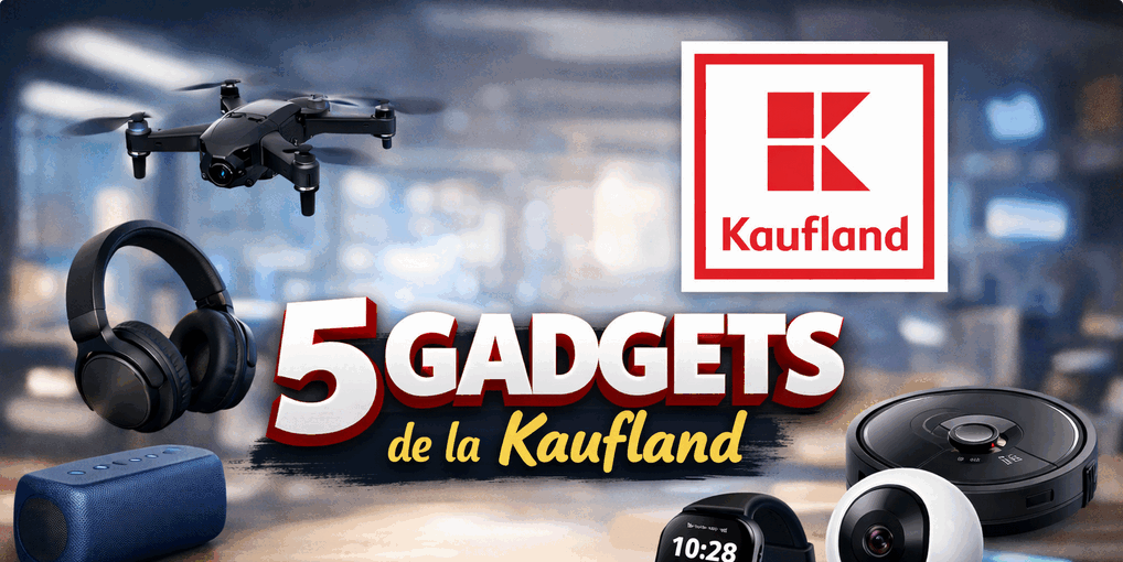 A venit din nou vremea să scrutăm ofertele săptămânale ale lanțului de magazine Kaufland, unde gadgeturile promit să atragă atenția cumpărătorilor