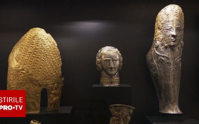 Hoții au țintit și coiful Cucuteni, comoară de 3,2 mil. Euro, la muzeul Drents