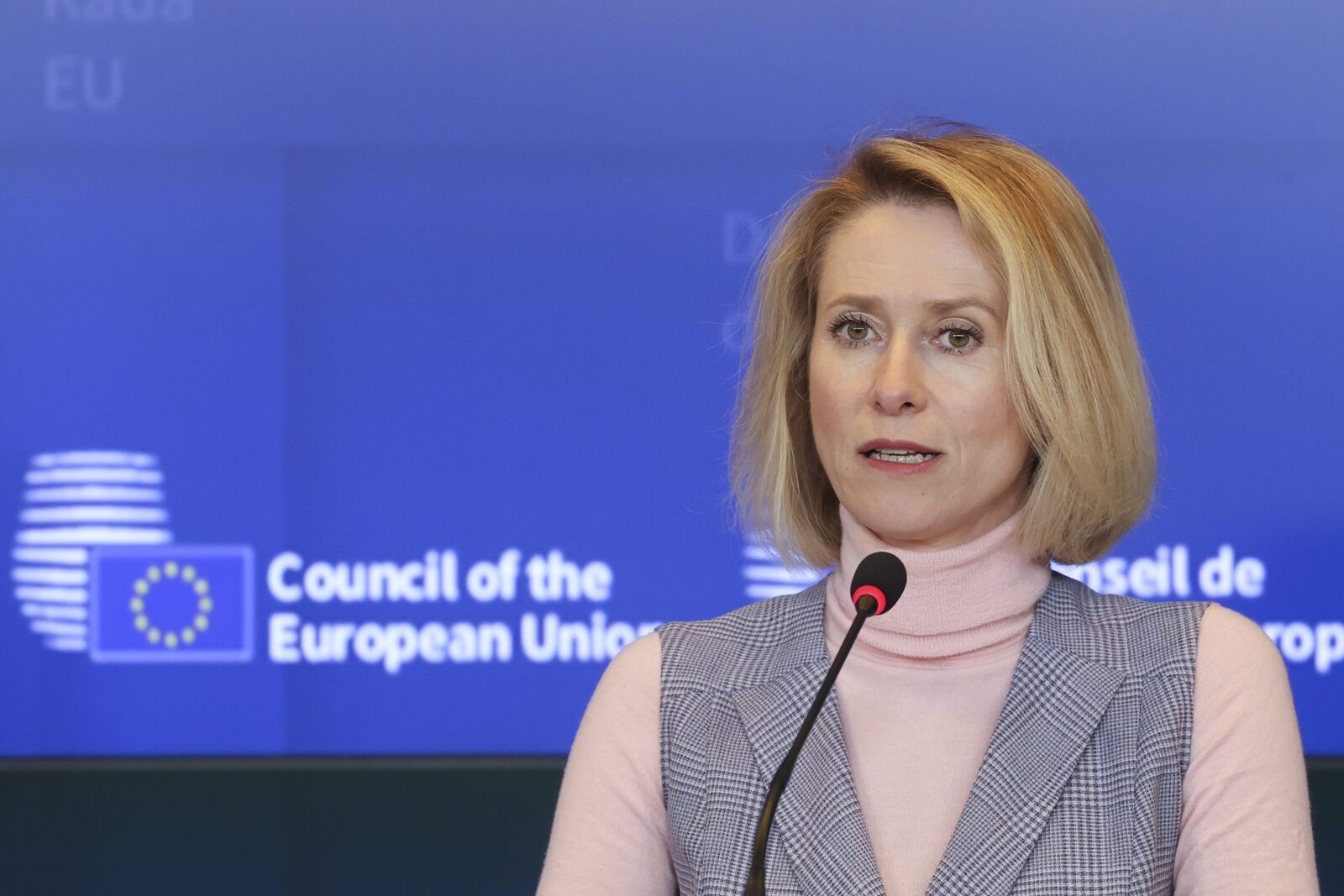 Kaja Kallas: UE poate debloca Rapid ajutorul de 90 miliarde € pentru Ucraina